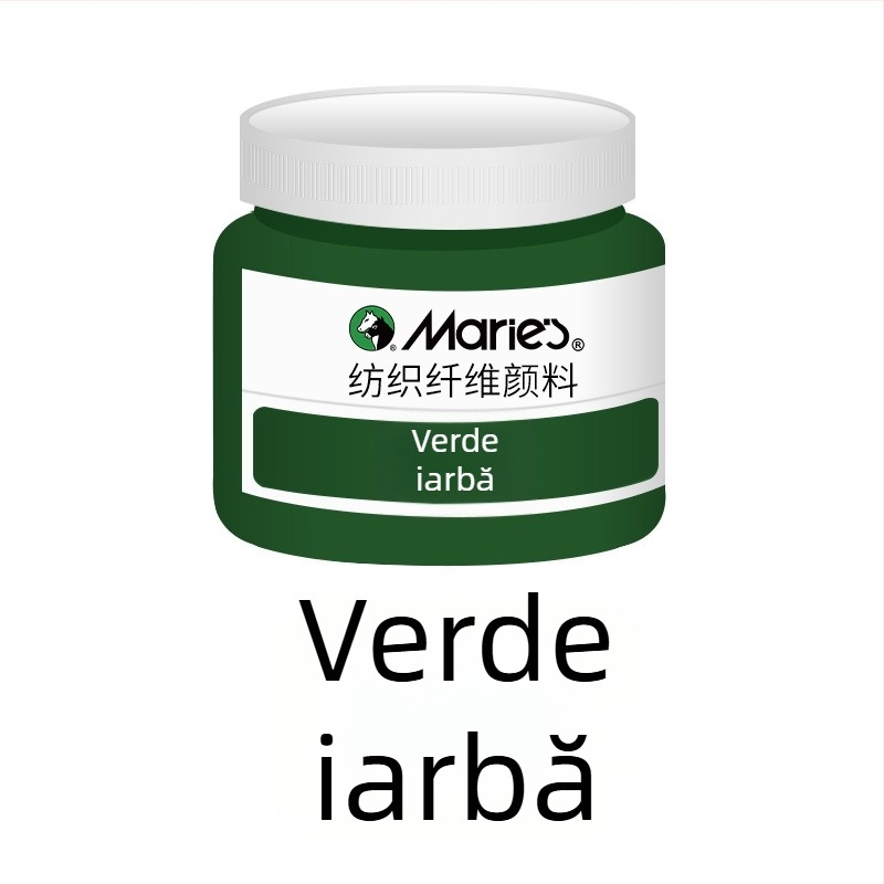 Vopsea de textile cu pigmenți vegetali – 50 ml pe sticlă, impermeabilă, rezistentă la decolorare