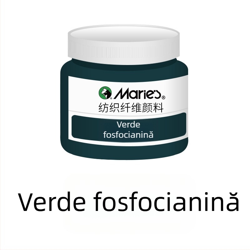 Vopsea de textile cu pigmenți vegetali – 50 ml pe sticlă, impermeabilă, rezistentă la decolorare