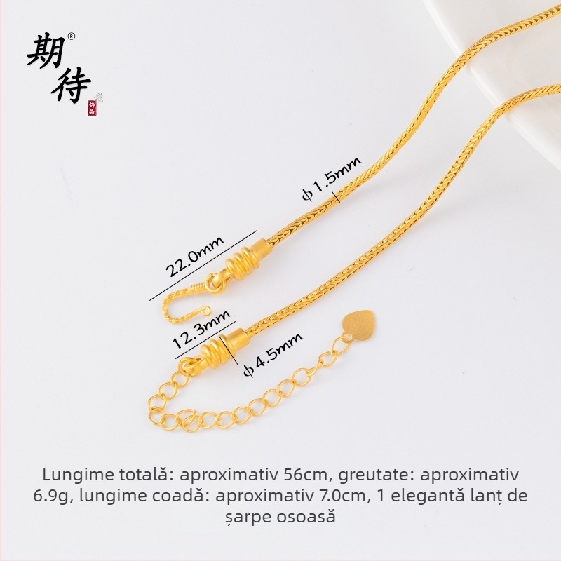 Accesorii bijuterii DIY – Cupru placat cu aur, Electroplacare, Stil vintage, Lanț cu mărgele