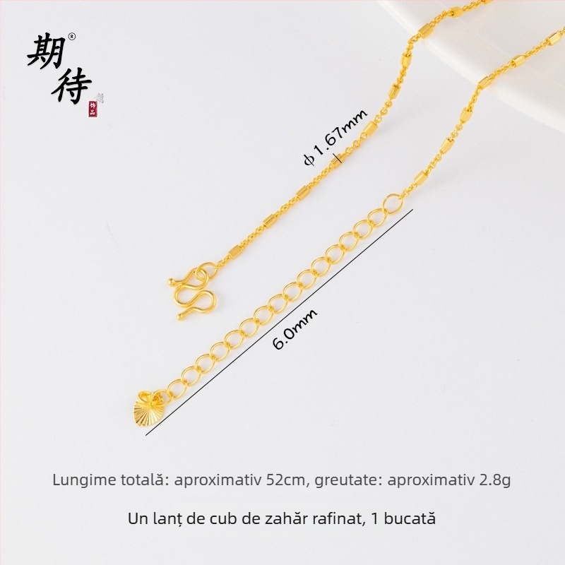 Accesorii bijuterii DIY – Cupru placat cu aur, Electroplacare, Stil vintage, Lanț cu mărgele