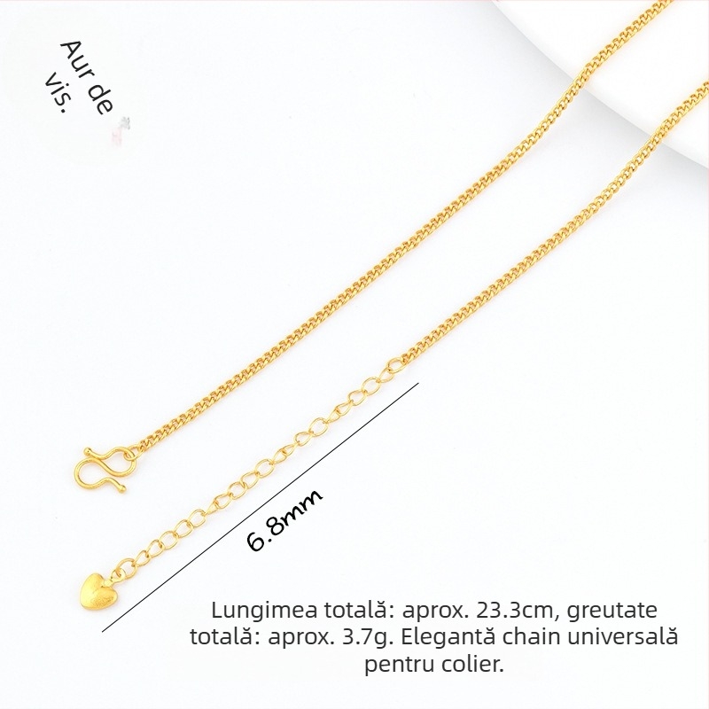 Accesorii bijuterii DIY – Cupru placat cu aur, Electroplacare, Stil vintage, Lanț cu mărgele