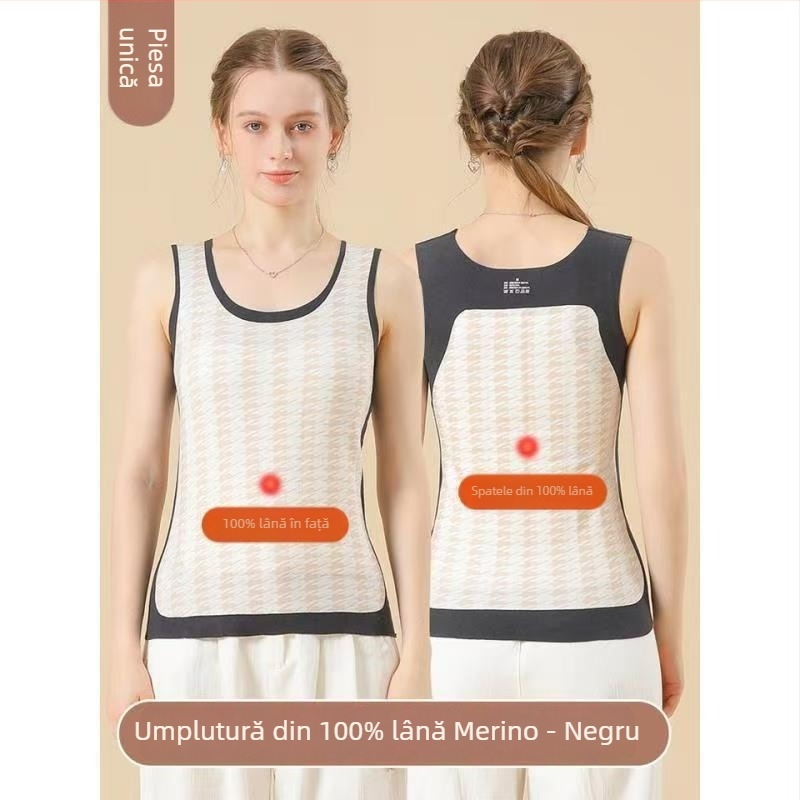 Vesta termică unisex, dublu strat, extra groasă 301-350 g/m², cu velur, glugă, țesătură poliester Derong (90-95% poliester)