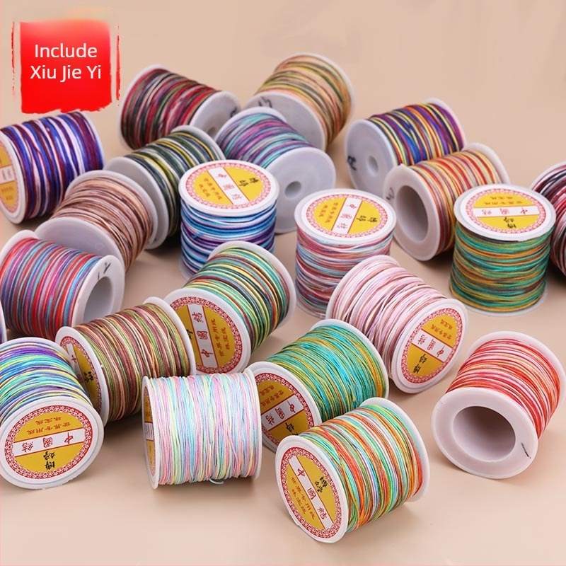 Accesorii DIY pentru bijuterii din nylon • Țesut manual • Stil chinezesc • Model nobil • Stil artistic retro • Bo Ting • Primăvara 2023