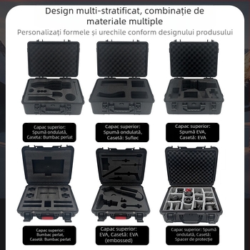 Cutie din plastic pentru unelte – cutie multifuncțională de depozitare, organizare piese și instrumente
