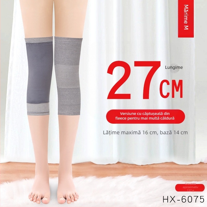 Orteza pentru genunchi încălzitoare cu Mugwort pentru căldură și protecția articulațiilor — Ruiya, Adulți, Iarna 2025