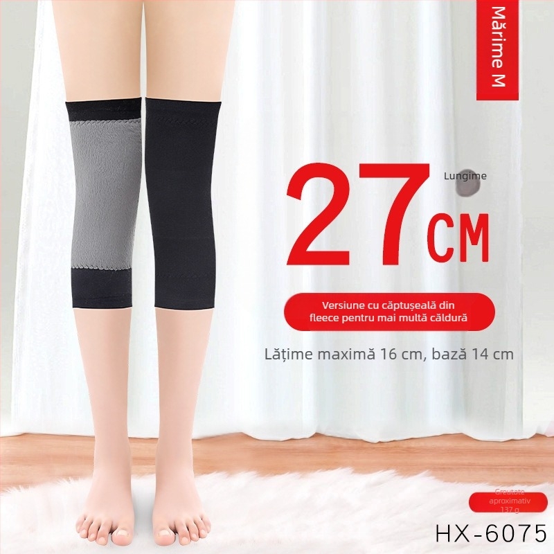 Orteza pentru genunchi încălzitoare cu Mugwort pentru căldură și protecția articulațiilor — Ruiya, Adulți, Iarna 2025