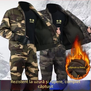 Îmbrăcăminte de lucru pentru bărbați, rezistentă la abraziune — material nailon, țesătură principală din in, bărbat adult, cu etichetă la gât