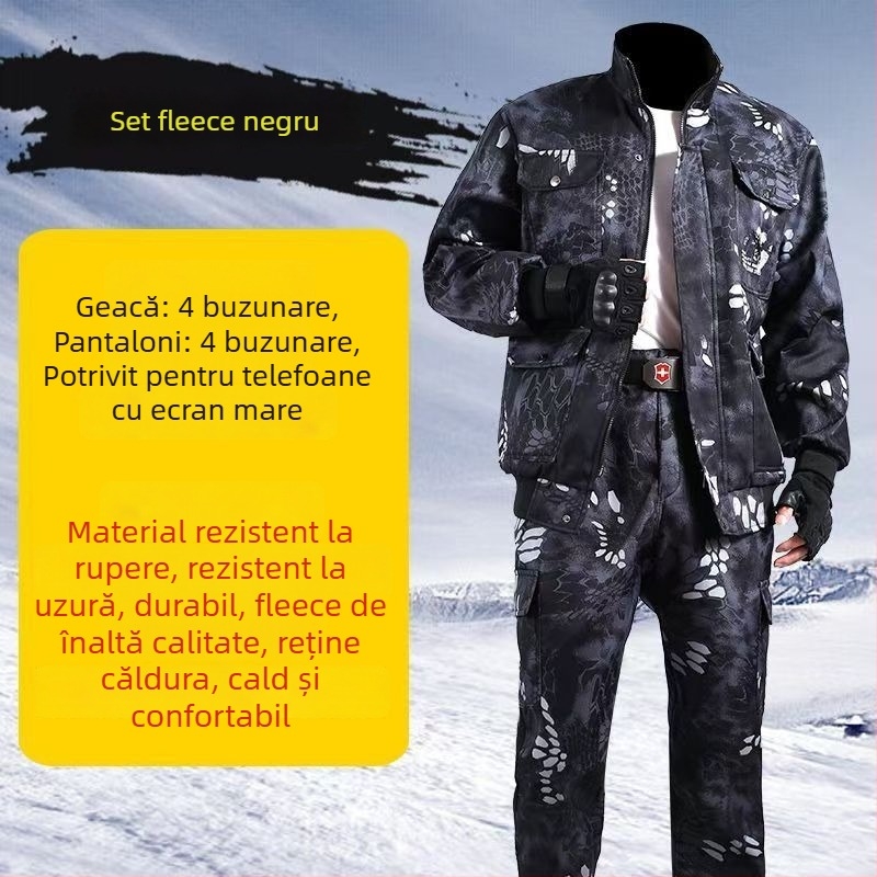 Îmbrăcăminte de lucru pentru bărbați, rezistentă la abraziune — material nailon, țesătură principală din in, bărbat adult, cu etichetă la gât