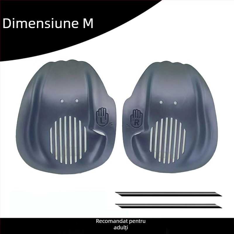 Antrenor de înot cu palete de mână pentru începători — material PC, brand More waves, personalizabil, etichetă privată licențiată