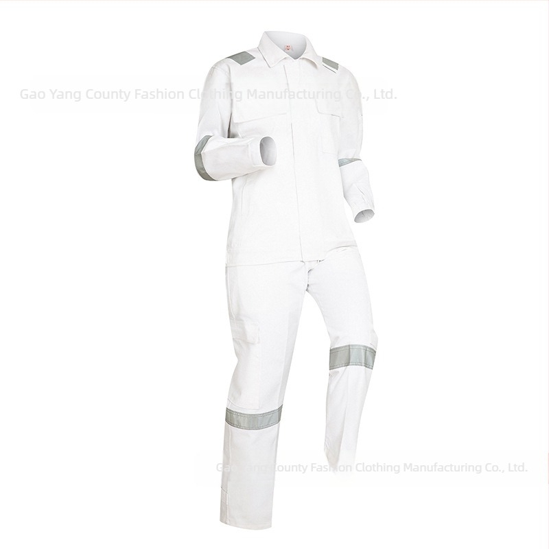 Set de îmbrăcăminte de lucru din bumbac pentru fabrici și mine, evacuarea umezelii, primăvară-toamnă