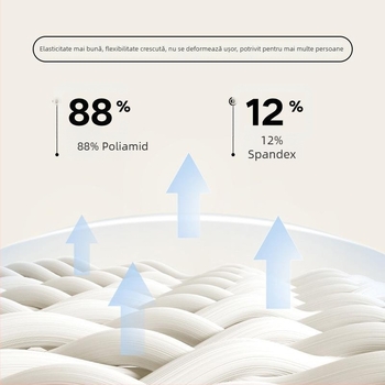 Fustă sport plisată, A-line, talie înaltă, material: nailon 88% + căptușeală spandex 12%, culoare solidă, cod JYJQ001