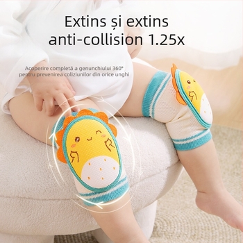 Beptides protecții pentru genunchi pentru bebeluși – pentru mers și târâre, set de protecții anti-cădere, toamnă-iarnă 2025