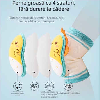 Beptides protecții pentru genunchi pentru bebeluși – pentru mers și târâre, set de protecții anti-cădere, toamnă-iarnă 2025
