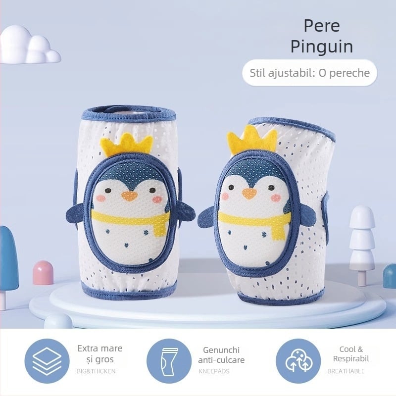 Beptides protecții pentru genunchi pentru bebeluși – pentru mers și târâre, set de protecții anti-cădere, toamnă-iarnă 2025