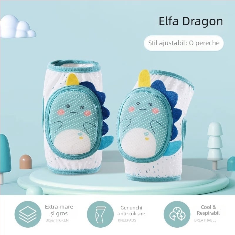 Beptides protecții pentru genunchi pentru bebeluși – pentru mers și târâre, set de protecții anti-cădere, toamnă-iarnă 2025