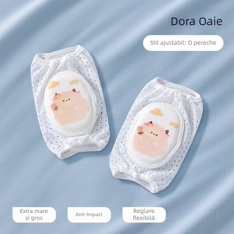 Beptides protecții pentru genunchi pentru bebeluși – pentru mers și târâre, set de protecții anti-cădere, toamnă-iarnă 2025