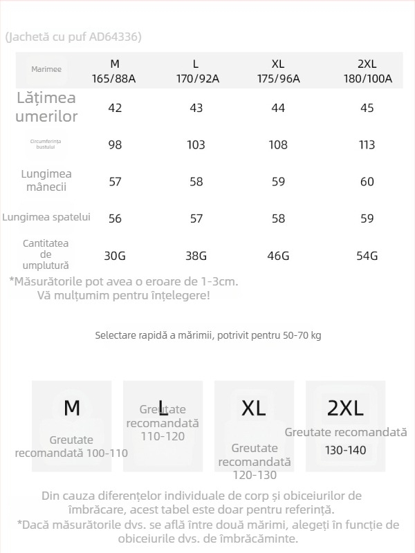 Vesta de damă cu umplutură din puf, croială Slim, puf 86–90%, grosime medie, material poliester, lungime 50–65 cm