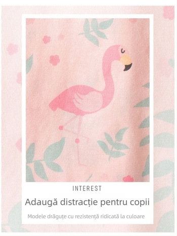 Set pijamale pentru copii, din Lycra-bumbac, unisex, pentru toate sezoanele, tricou cu mânecă lungă și pantaloni, 95% bumbac, respirabil, antibacterian, absorbția umezelii