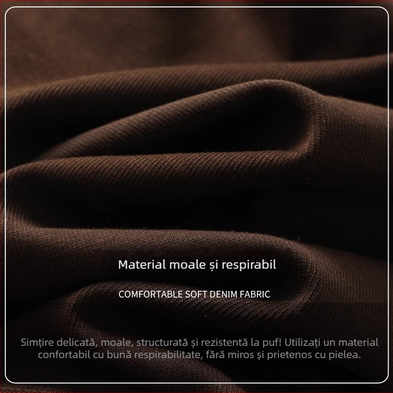 Fustă pentru femei din poliester, croială dreaptă, talie elastică cu șnur, lungime medie, stil elegant