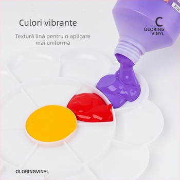 Vopsea acrilică - pigment de propilenă, etichetă privată licențiată, pentru pictură chineză