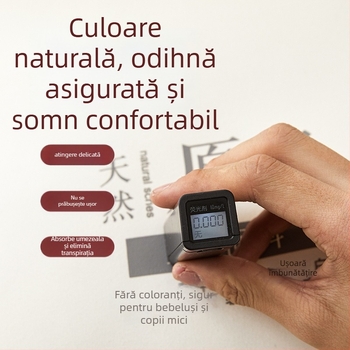 Nucleu de pernă dreptunghiular din fibre de poliester pentru adulți, susținere cervicală, ajutor pentru somn, țesătură 100% poliester, umplutură poliester