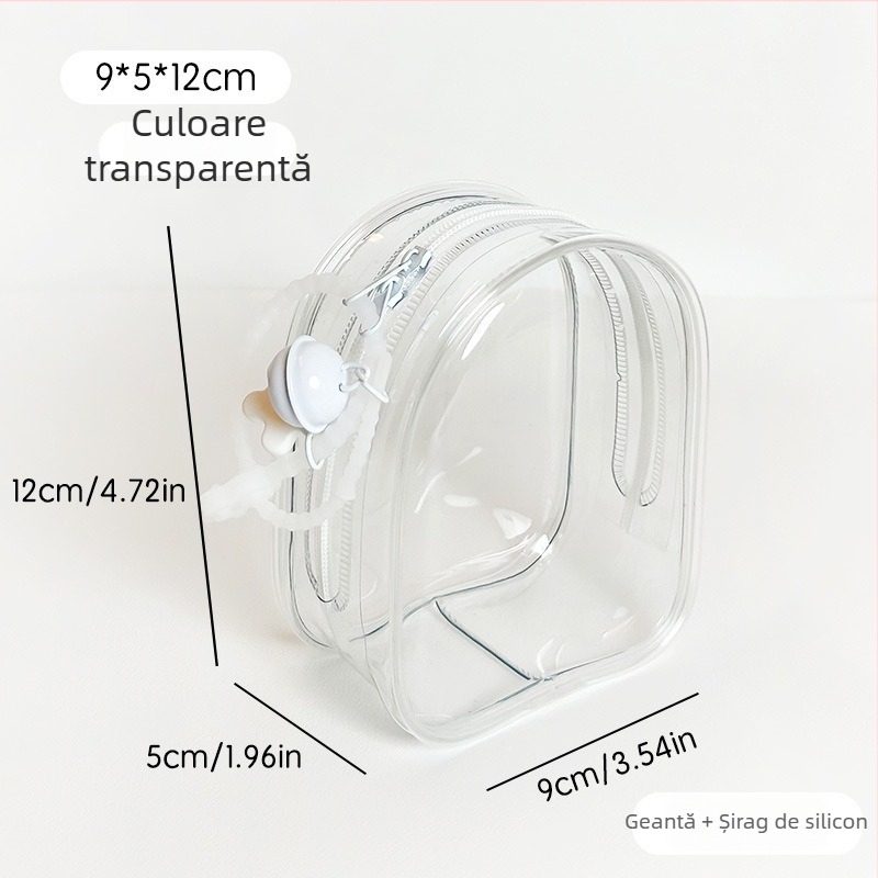 Organizator suspendat Bg0014 — PVC, multipurpose, stil cartoon drăguț, depozitare pentru călătorii