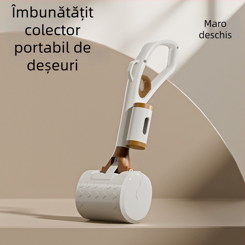 Kimpets clește portabil pentru colectarea deșeurilor de plimbare, cu clipsă, ABS material, exterior, pentru câini și pisici (Jim Bebe)