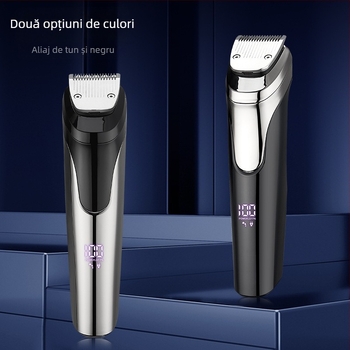 Mașină de tuns păr electrică 5 în 1 pentru bărbați, tăierea părului din nas, lame din oțel inoxidabil, baterie încorporată reîncărcabilă, complet lavabil