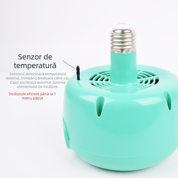 Lampa veterinară inteligentă de încălzire – Anmu, Produs nou; echipament izolator pentru zootehnie și creșterea animalelor; potrivită pentru iepuri, găini, gâște, rațe, câini, fazani și porumbei.