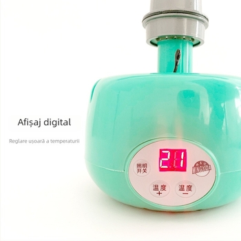 Lampa veterinară inteligentă de încălzire – Anmu, Produs nou; echipament izolator pentru zootehnie și creșterea animalelor; potrivită pentru iepuri, găini, gâște, rațe, câini, fazani și porumbei.