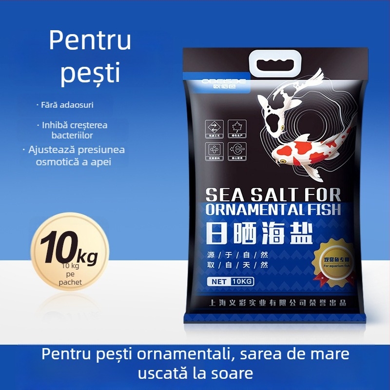 Sare sterilizantă pentru acvarii și bazine koi — Material: Sare; Greutate: 10 kg; Categorie: Echipamente pentru acvariu