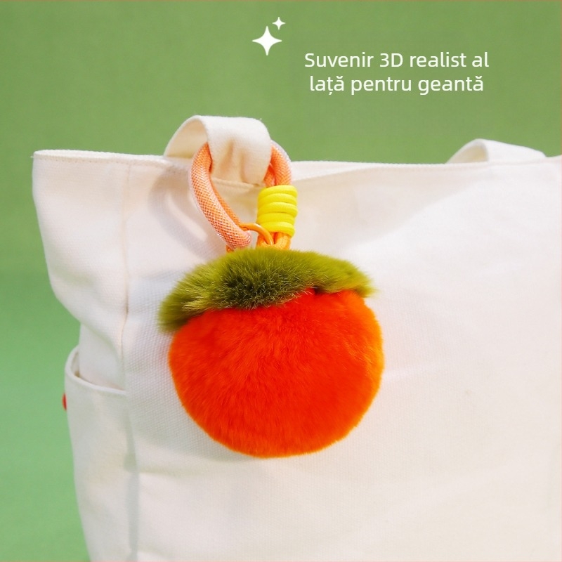 Pandantiv pluș pentru chei, cu blană de iepure Rex – accesorii auto, mică păpușă pluș (Umplutură: fibră poliesterică; Pliș: foarte moale, scurt; 3C: Jucării pentru 14+; Vârsta recomandată: 4–6 ani; Origine: China)