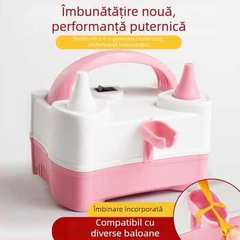 Umflător electric pentru baloane, portabil și automat, marca Rate xun, ambalaj 0.4