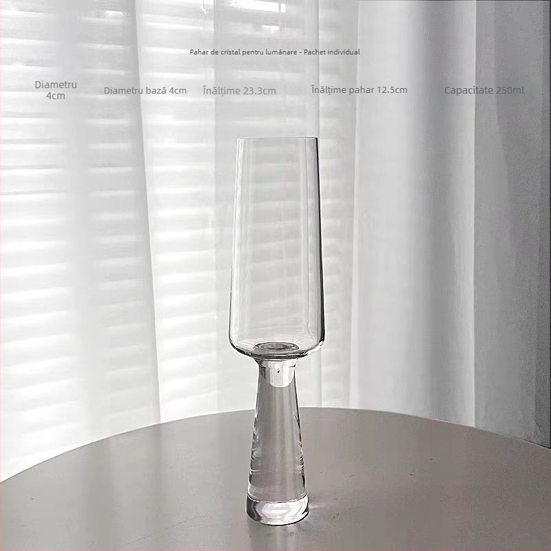 Pahar de vin Cloud Sail, sticlă, capacitate 201–300 ml, stil modern minimalist, ambalaj într-o cutie de carton