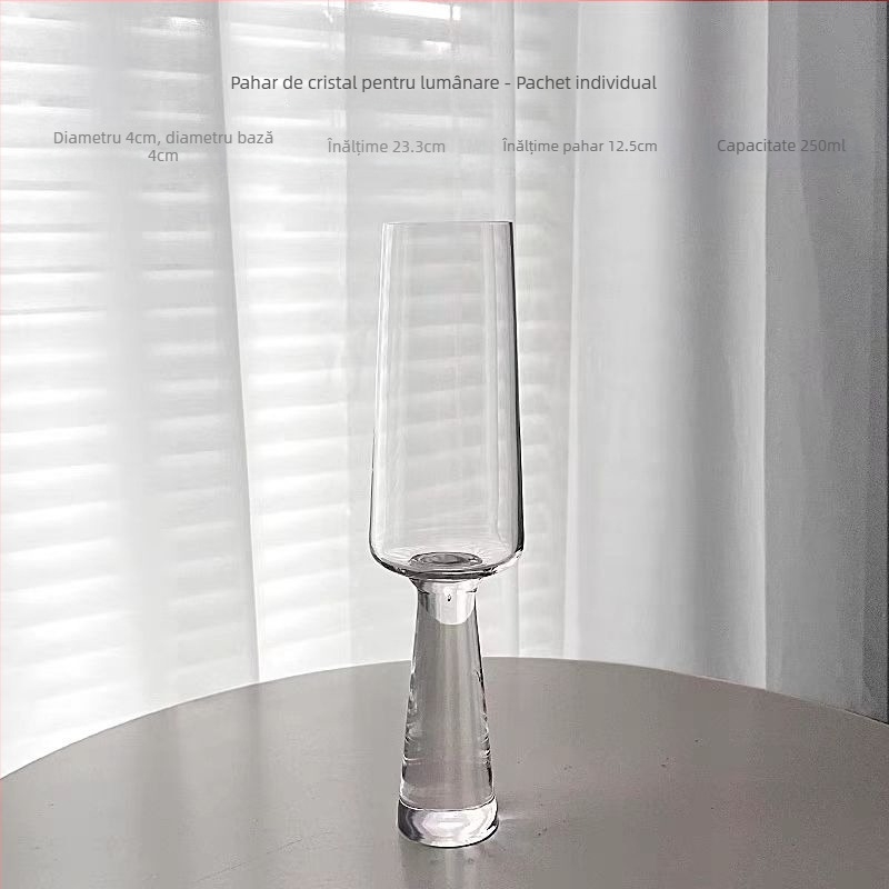 Pahar de vin Cloud Sail, sticlă, capacitate 201–300 ml, stil modern minimalist, ambalaj într-o cutie de carton