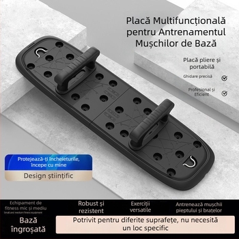 Placă de flotări pentru uz casnic, birou și exterior - antrenor portabil pentru piept și abdomen, greutate 0,73 kg, model 1, specificație 1