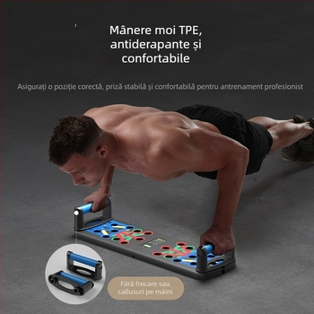 Placă de flotări pentru uz casnic, birou și exterior - antrenor portabil pentru piept și abdomen, greutate 0,73 kg, model 1, specificație 1