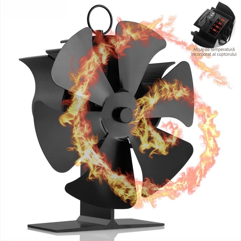 Ventilator mic cu motor PMSM, 220 V, 50 W, alimentare pe baterii