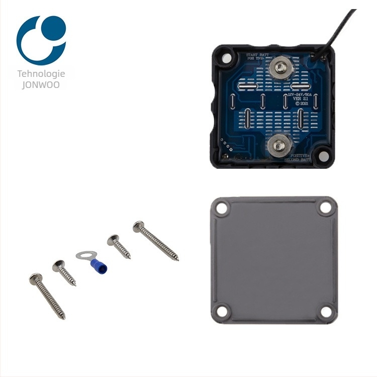 Voltmetru inteligent cu izolator pentru baterii duble, pentru mașini, rulote și iahturi, 12V 140A