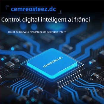 Comair Mulineta de pescuit tip picătură de apă cu frână electromagnetică digitală DC, rulmenți din oțel inoxidabil, raport 7.5:1, ax scurt
