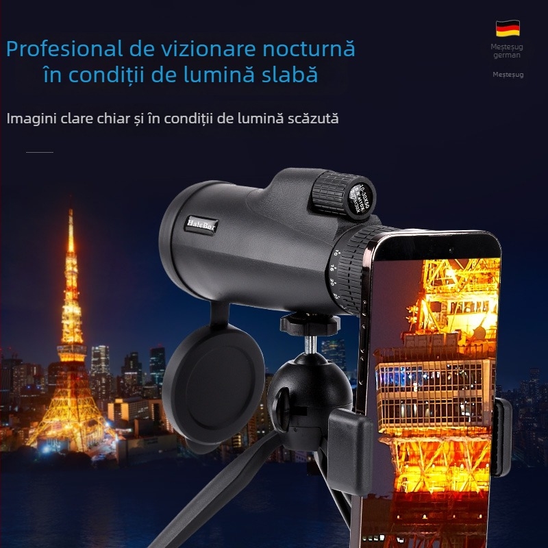 HaleBor Telescohp monoclu Zoom 10-30x50
