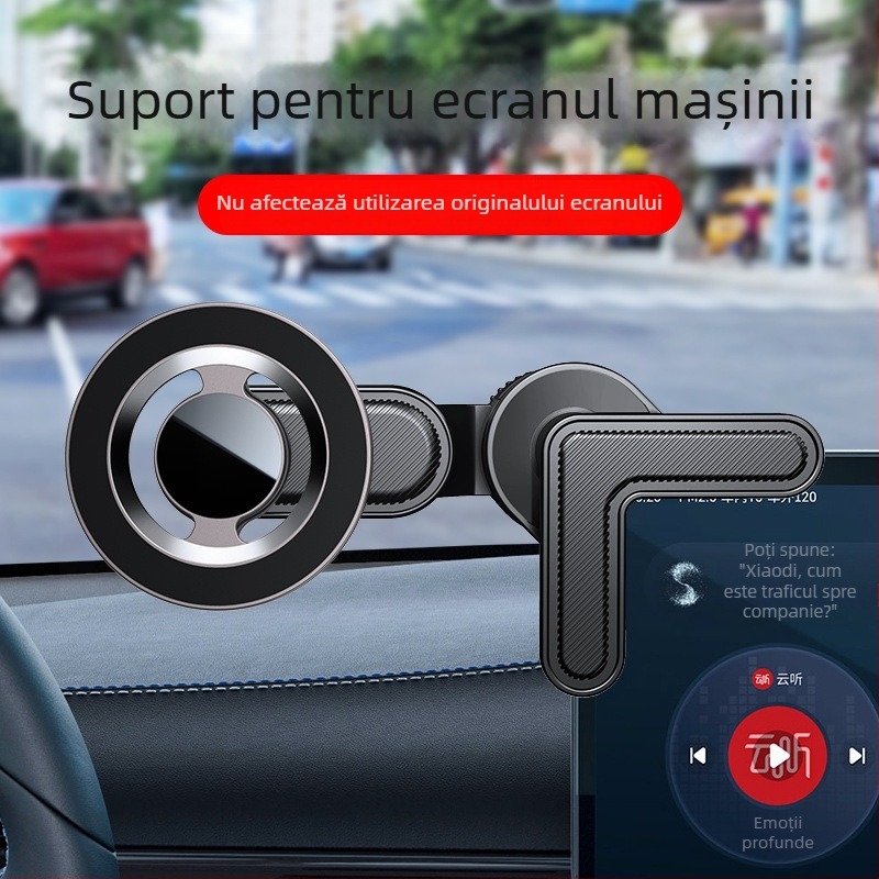 Suport auto magnetic pentru telefon, fixare pe ventilatie, MagSafe compatibil