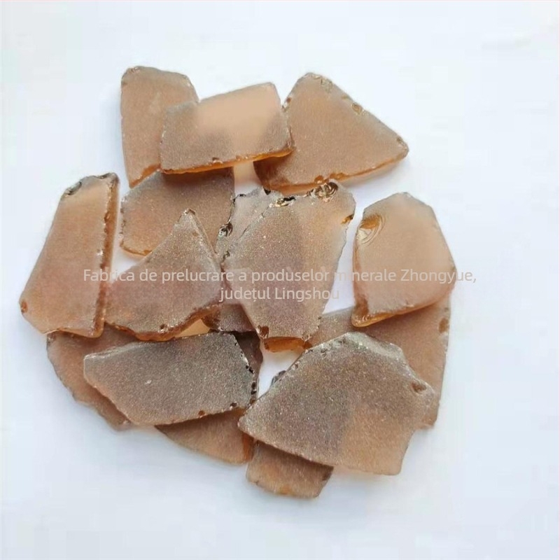 Foaie din sticlă marină – stil de plajă, origine Hebei, marcă Zhongyue, material decorativ DIY