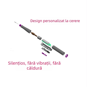 Polizor electric de unghii fără fir, portabil, afișaj digital, set complet pentru uz casnic