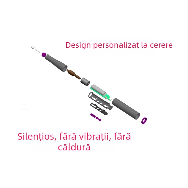 Polizor electric de unghii fără fir, portabil, afișaj digital, set complet pentru uz casnic