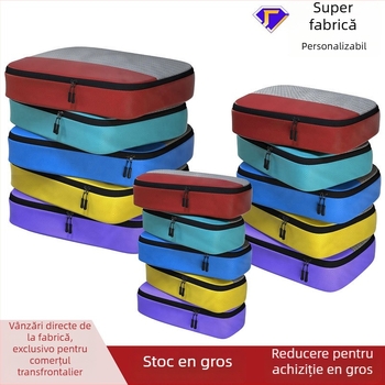 Set de bagaje pentru depozitare în călătorii – 5 piese, Jiafa, Stil modern simplu, Material PP