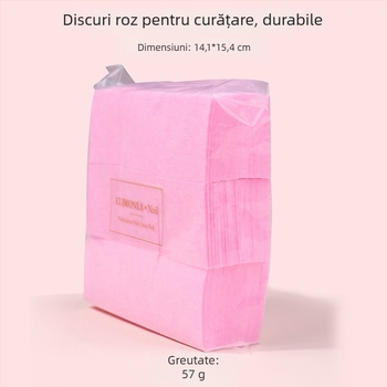 Șervețele de demontare a lacului de unghii, pătrate, din material nețesut, 57 g, klimonla