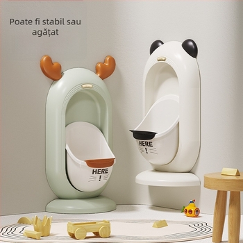 Urinal pentru copii, montat pe perete, pentru băieți, material PP, ambalaj individual