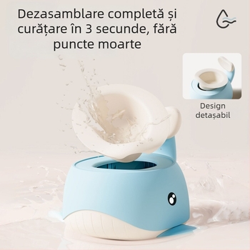 Șezut pentru toaletă pentru copii, PP material, brand Dodo hani, ambalaj carton, cod de bare 165156