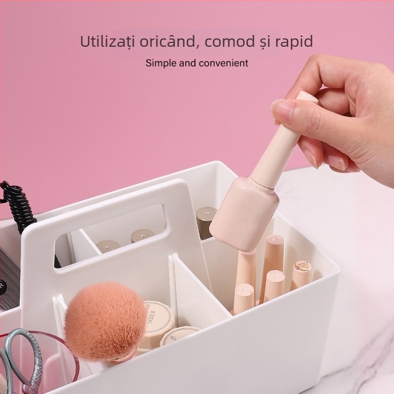 Cutie portabilă din plastic pentru unghii cu compartimente — Armor storage box, 438 g, Material: Altul, Brand: klimonla